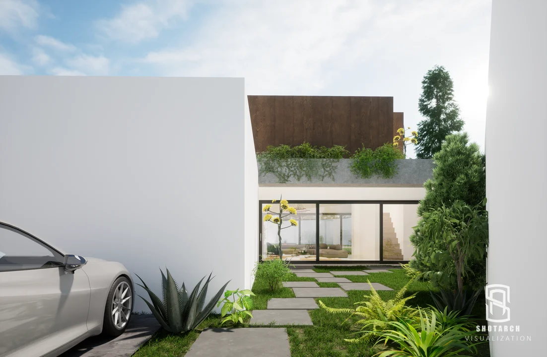 Exterior Night Rendering