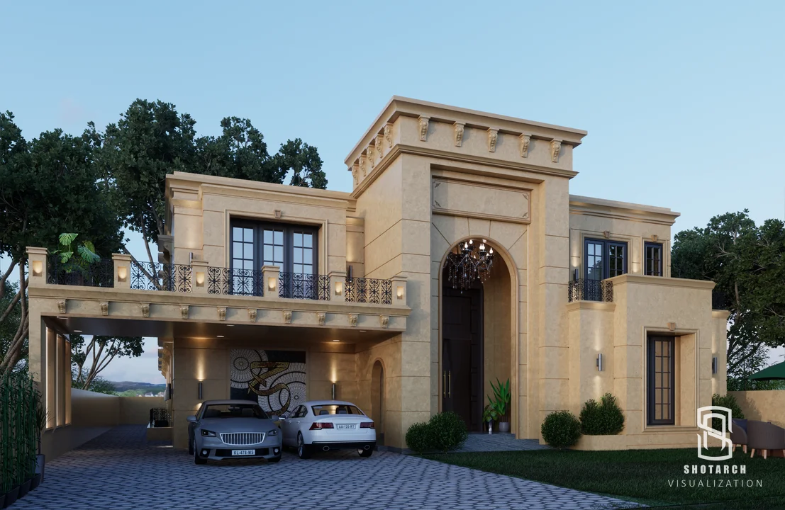 Unreal Engine Exterior Scene